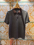 Ralph Lauren Men's Textured Knit Short‑Sleeve Polo Shirt