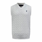 Ralph Lauren Men's V‑Neck Cable‑Knit Sweater Vest