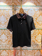 Ralph Lauren Men's Textured Knit Short‑Sleeve Polo Shirt