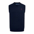 Ralph Lauren Men's V‑Neck Cable‑Knit Sweater Vest