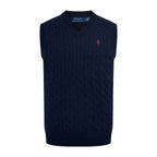 Ralph Lauren Men's V‑Neck Cable‑Knit Sweater Vest