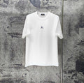 Men's Crew‑Neck Short‑Sleeve T‑Shirt, Navy Pony Chest Embroidery