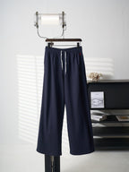 Polo Ralph Lauren Men's Drawstring Wide‑Leg Sweatpants, Red Pony Embroidery