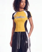 Vale Forever Women's Valley Sport Femme Tee Yellow