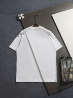 MARNI Floral Inlay Logo Crew Neck Short‑Sleeve T‑Shirt