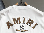 AMIRI Sounds Small Chest Logo Crew‑Neck Short‑Sleeve T‑Shirt