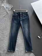 Ralph Lauren Men's Dark Wash Straight‑Leg Denim Jeans