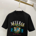 AMIRI Beverly Hills Rodeo Drive Crest Graphic Crew Neck Short‑Sleeve T‑Shirt