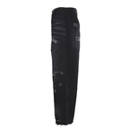 Acne Studios Patch‑Repair Distressed Wide‑Leg Jeans