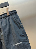 Acne Studios Elastic Waist Graphic Casual Shorts