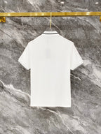 Ralph Lauren Men's Trim‑Detail Short‑Sleeve Piqué Polo Shirt With Black Pony Logo