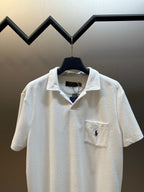 Polo Ralph Lauren Men’s Terry‑Cloth Short‑Sleeve Polo Shirt With Pocket Pony Logo