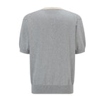 Polo Ralph Lauren Men’s Short‑Sleeve Henley Knit Shirt, Contrast‑Trim Collar