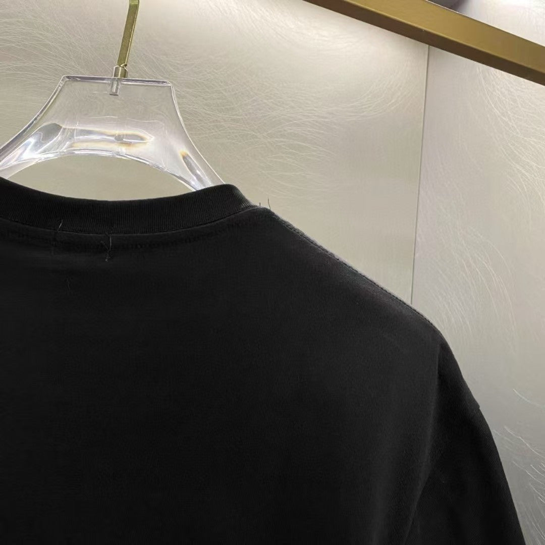 Amiri Arts And Crafts Text Front Graphic Crew‑Neck Short‑Sleeve T‑Shirt