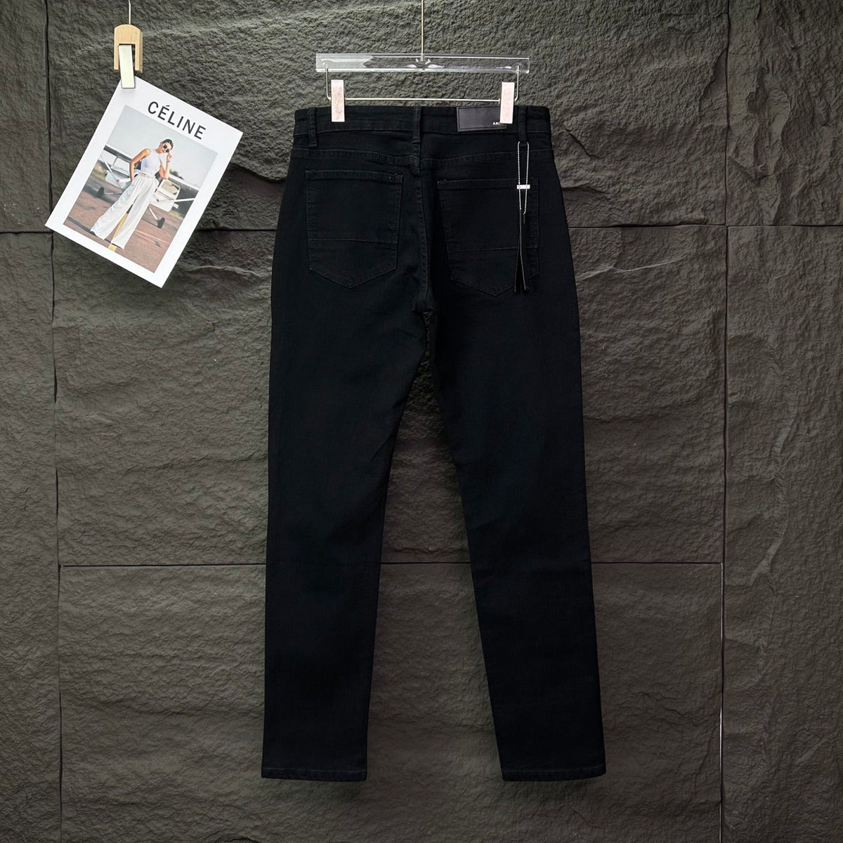 AMIRI Mesh‑Lined Multi‑Rip Distressed Slim‑Fit Denim Jeans