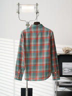 Ralph Lauren Men's Long‑Sleeve Plaid Flannel Shirt With Double Chest Pockets