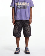 Vale Forever Spade Jorts Black