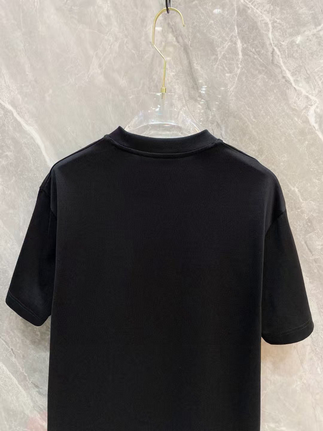Amiri Arts District Multi‑Line Text Graphic Crew‑Neck Short‑Sleeve T‑Shirt