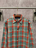 Ralph Lauren Men's Plaid Flannel Long‑Sleeve Button‑Down Shirt