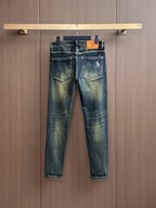 Ralph Lauren Men's Vintage Washed Slim‑Fit Denim Jeans