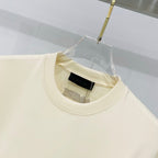 AMIRI Chest Pocket Embroidered Monogram Crew Neck Short‑Sleeve T‑Shirt