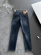 Ralph Lauren Men's Dark Wash Straight‑Leg Denim Jeans
