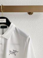 Arc'teryx Embroidered Logo Short‑Sleeve Polo Shirt