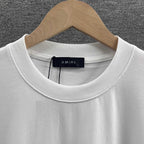 AMIRI MA Logo Riveted Letter Graphic Short‑Sleeve Tee