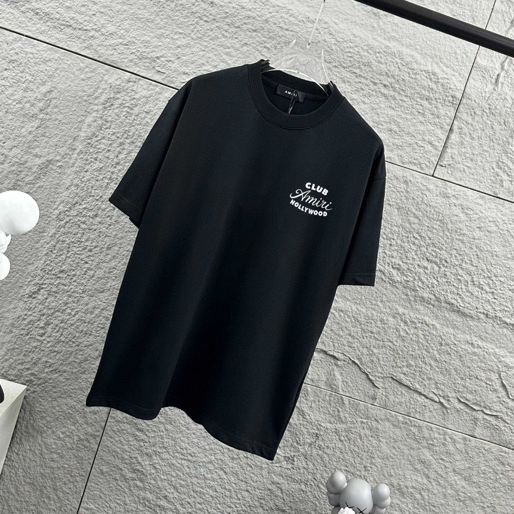 AMIRI Club Amiri Hollywood Graphic Crew-Neck Short-Sleeve T-Shirt