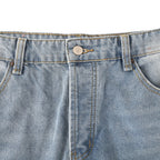 Acne Studios Multi‑Ripped Wide‑Leg Jeans