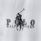Men's Crew‑Neck Short‑Sleeve T‑Shirt, Big Pony & Letter Graphic Print