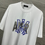 AMIRI Embellished Layered Logo Crew-Neck Short-Sleeve T-Shirt