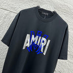 AMIRI Embellished Layered Logo Crew-Neck Short-Sleeve T-Shirt