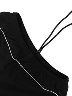 Acne Studios Color‑Block Drawstring Sport Shorts