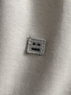 Acne Studios Drawstring Waist Straight‑Leg Sweatpants