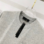 AMIRI Chest Pocket Subtle Embossed Graphic Crew Neck Short‑Sleeve T‑Shirt