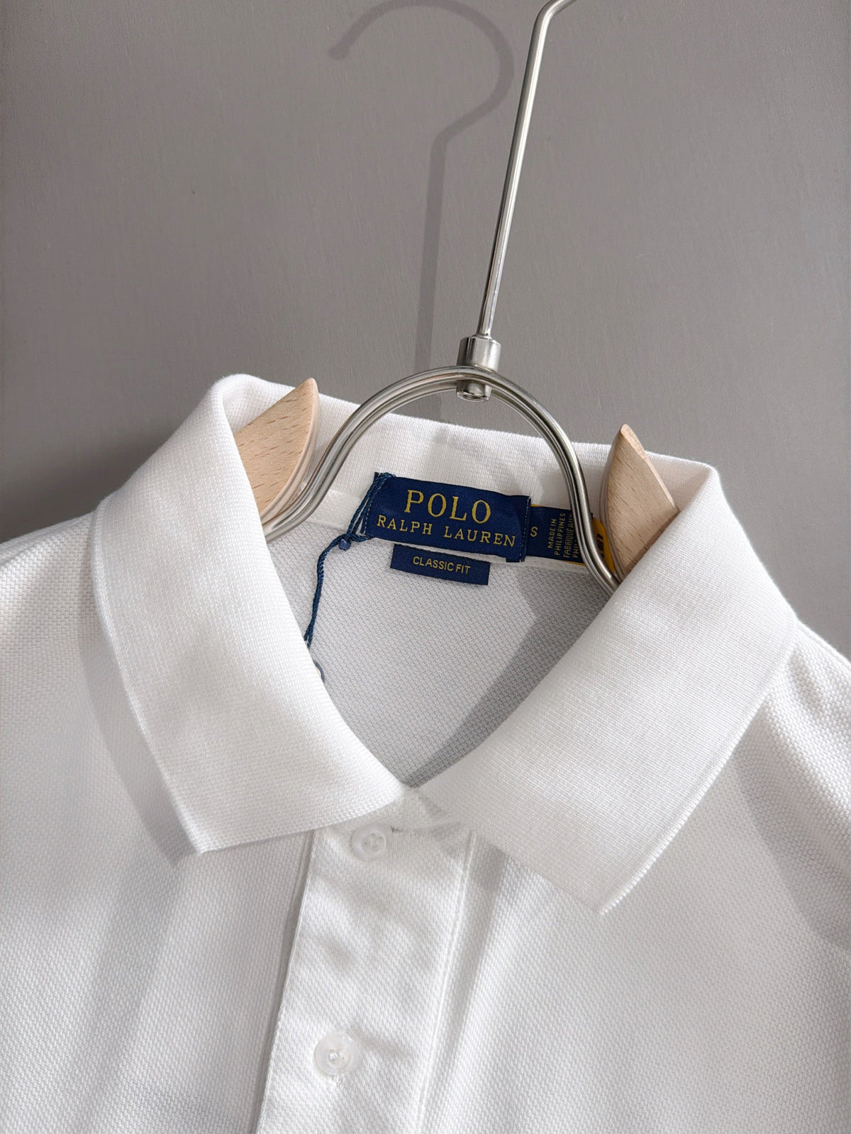 Kids Pique Knit Short‑Sleeve Polo Shirt Small Horse Embroidery Solid White Casual Top