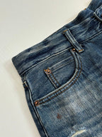 Acne Studios Paint‑Splatter Vintage Wide‑Leg Jeans