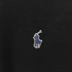 Men's Crew‑Neck Short‑Sleeve T‑Shirt with Small Blue Pony Embroidery