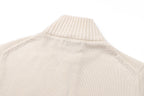 Polo Ralph Lauren Men’s Quarter‑Zip Knit Sweater, Ribbed Mock Neck Pullover