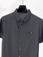 Ralph Lauren Men's Striped Short‑Sleeve Button‑Down Shirt