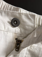 Ralph Lauren Men's White Straight‑Leg Casual Trousers
