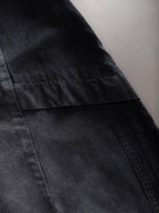 Men's Elastic Drawstring Wide‑Leg Casual Pants, Rider Embroidery Stitched Panel Trousers