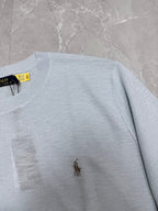 Ralph Lauren Men's Waffle‑Knit Crew Neck Short‑Sleeve T‑Shirt