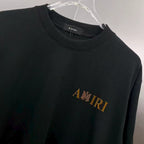 AMIRI Autumn‑Winter Runway Show Graphic Crew Neck Short‑Sleeve T‑Shirt