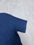 Ralph Lauren Men's Cable‑Knit Short‑Sleeve Polo Shirt