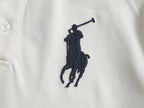 Ralph Lauren Men's Big Pony Short‑Sleeve Polo Shirt With Number‑3 Sleeve Logo