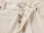 Acne Studios Vintage Paint‑Splatter Wide‑Leg Denim Jeans