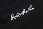 Polo Ralph Lauren Men’s Zip‑Up Harrington Jacket With White Pony & Script Embroidery