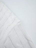 Ralph Lauren Men's Short‑Sleeve Cable‑Knit Crew Neck Sweater